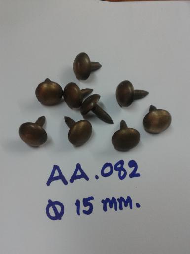 Brass Nail Code AA.082 size D: 15 mm. Brass Nail Code AA.082 size D: 15 mm.